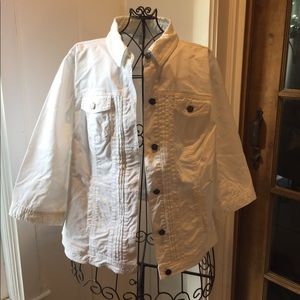 White Lightweight Jacket